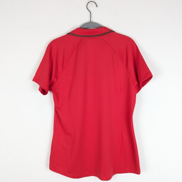 4 All by JoFit‎ Women's Rittenhouse Golf Top in Cherry Size Large - Picture 4 of 7